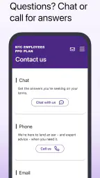 NYC Employees PPO Plan screenshot