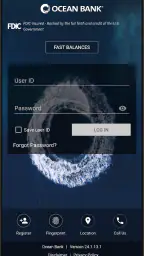 Ocean Bank Mobile Banking screenshot