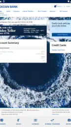 Ocean Bank Mobile Banking screenshot