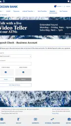 Ocean Bank Mobile Banking screenshot