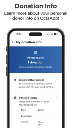 OctaApp - Donate Plasma screenshot