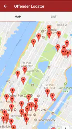 Offender Locator screenshot