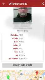 Offender Locator screenshot
