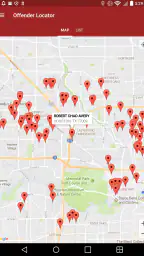 Offender Locator screenshot