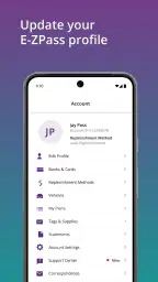 Official E-ZPass NY screenshot