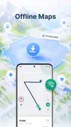 Offline Maps & AI Trip Planner screenshot
