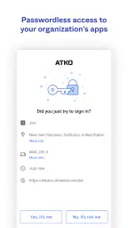 Okta Verify screenshot