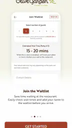 Olive Garden Italian Kitchen screenshot