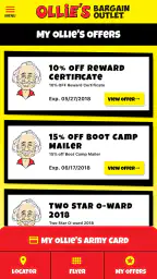 Ollie's Bargain Outlet, Inc screenshot