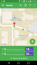OneBusAway screenshot
