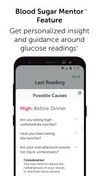​OneTouch Reveal® app screenshot