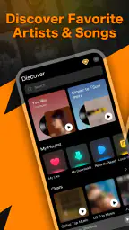 Online Offline Music Player screenshot