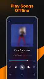 Online Offline Music Player screenshot