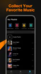 Online Offline Music Player screenshot