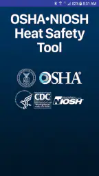 OSHA NIOSH Heat Safety Tool screenshot