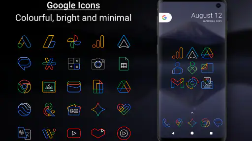 Outline Icons - Icon Pack screenshot