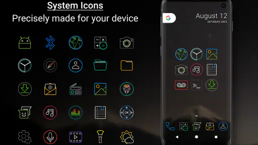 Outline Icons - Icon Pack screenshot