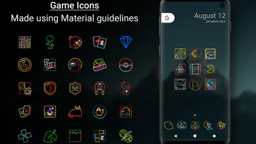 Outline Icons - Icon Pack screenshot