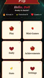 P Up: Fashion Trivia & Games screenshot