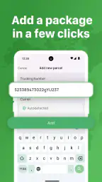 Package & Delivery Tracker screenshot