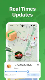 Package & Delivery Tracker screenshot
