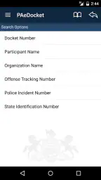 PAeDocket screenshot