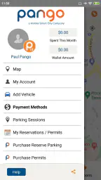 Pango Parking screenshot
