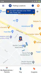 Pango Parking screenshot