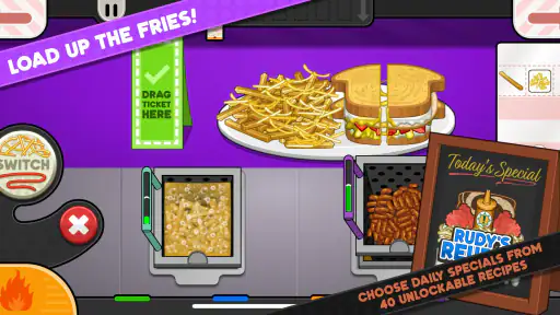 Papa's Cheeseria To Go! screenshot