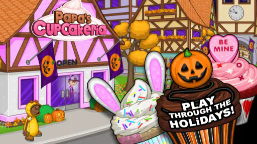 Papa's Cupcakeria HD screenshot