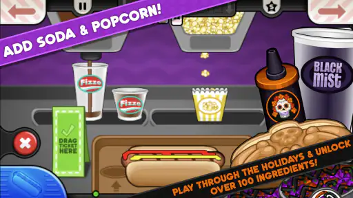 Papa's Hot Doggeria To Go! screenshot