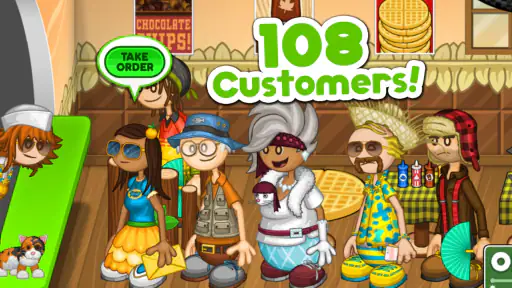 Papa's Pancakeria HD screenshot