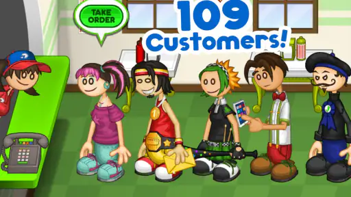 Papa's Pizzeria HD screenshot