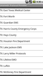 Paramedic Protocol Provider screenshot
