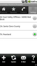 Paramedic Protocol Provider screenshot