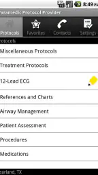 Paramedic Protocol Provider screenshot