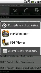 Paramedic Protocol Provider screenshot