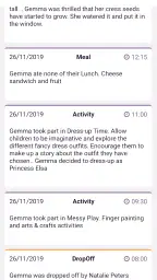 Parent Portal screenshot