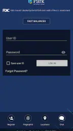 Park National Bank screenshot