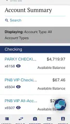 Park National Bank screenshot