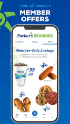 Parker's Rewards screenshot