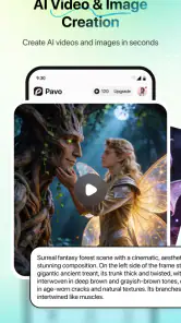 Pavo - AI Image & Video Maker screenshot
