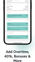 Paycheck Calculator US - Pay44 screenshot