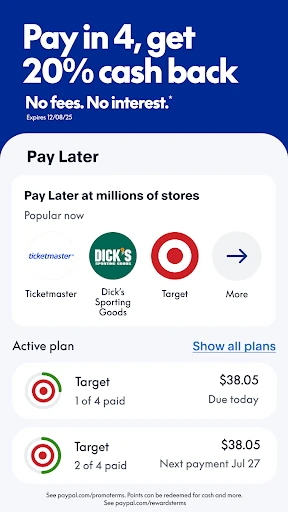 PayPal - Pay, Send, Save screenshot