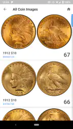 PCGS CoinFacts - U.S. Coin Val screenshot