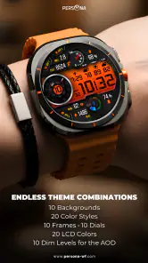 PER12 Digital Watch Face screenshot