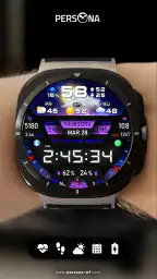 PER27 Digital Watch Face screenshot