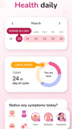 Period Tracker and Calendar screenshot