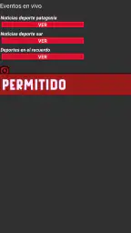Permitido screenshot