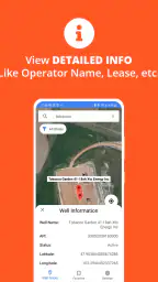 Petrix Maps Oilfield Navigator screenshot